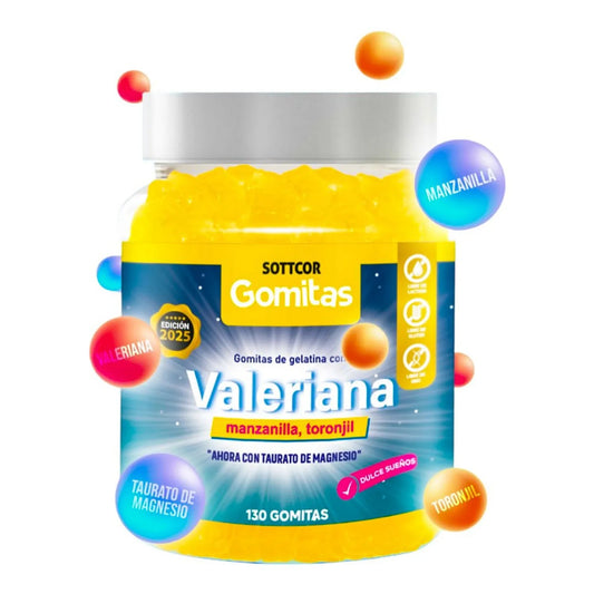 Gomitas de valeriana para un sueño natural, reparador y profundo