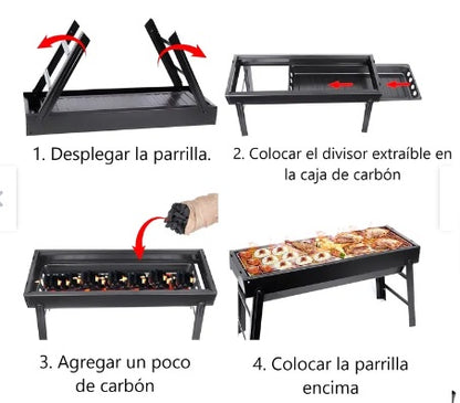 Parrilla Portátil Grill Pro