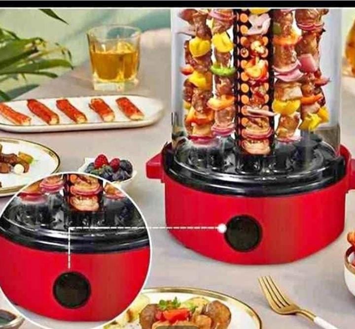 Maquina Exhibidora para Hacer Anticuchos y Brochetas