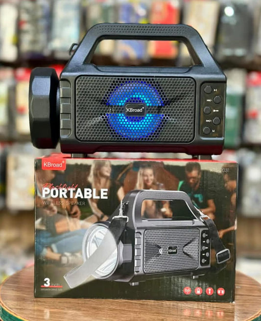 PARLANTE LINTERNA CON PANEL SOLAR