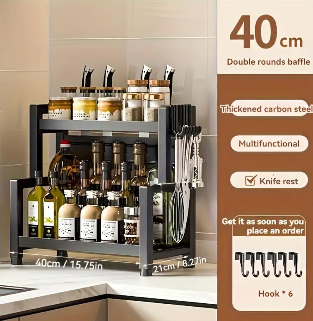 ESTANTE DE COCINA 2 NIVELES