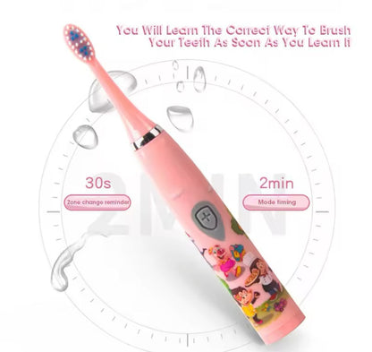 CEPILLO ELECTRICO SMART PARA NIÑOS + REPUESTOS