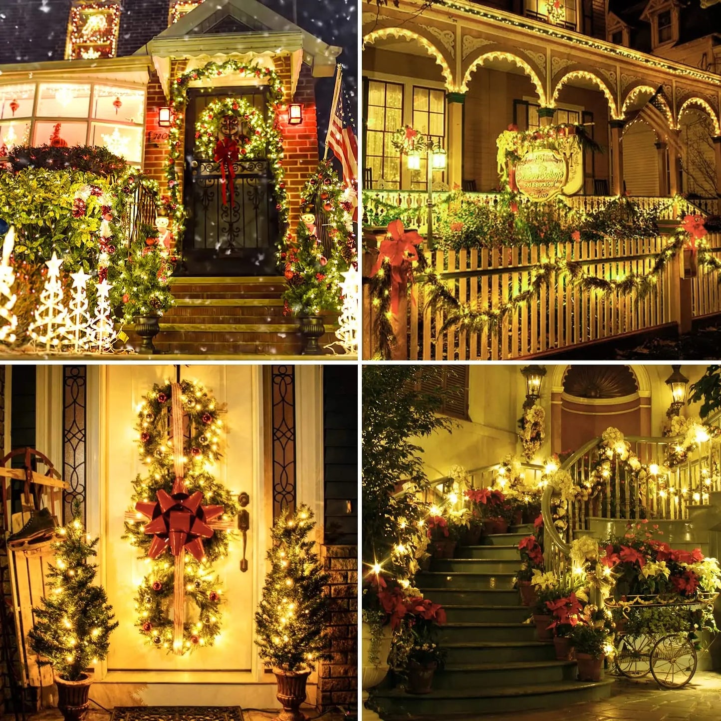 Luces Led con Panel Solar Smart