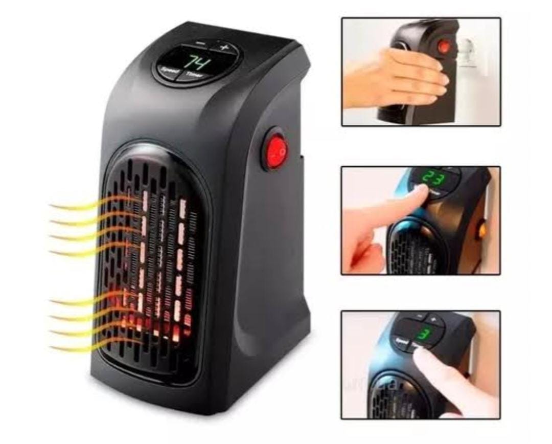 CALEFACTOR PORTÁTIL