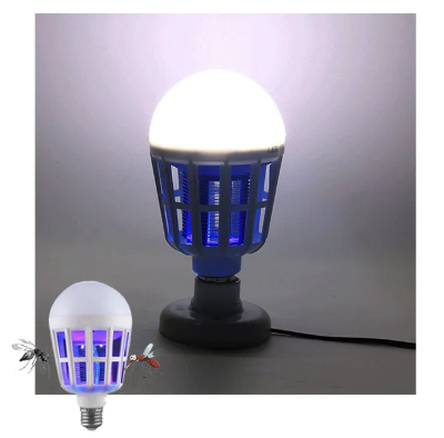 Foco ahorrador mata mosquitos