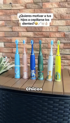 CEPILLO ELECTRICO PARA NIÑOS + REPUESTOS